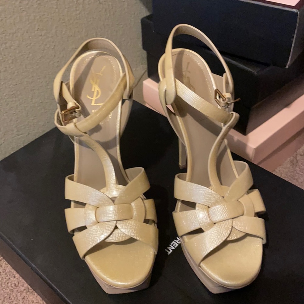 YSL tribute heels